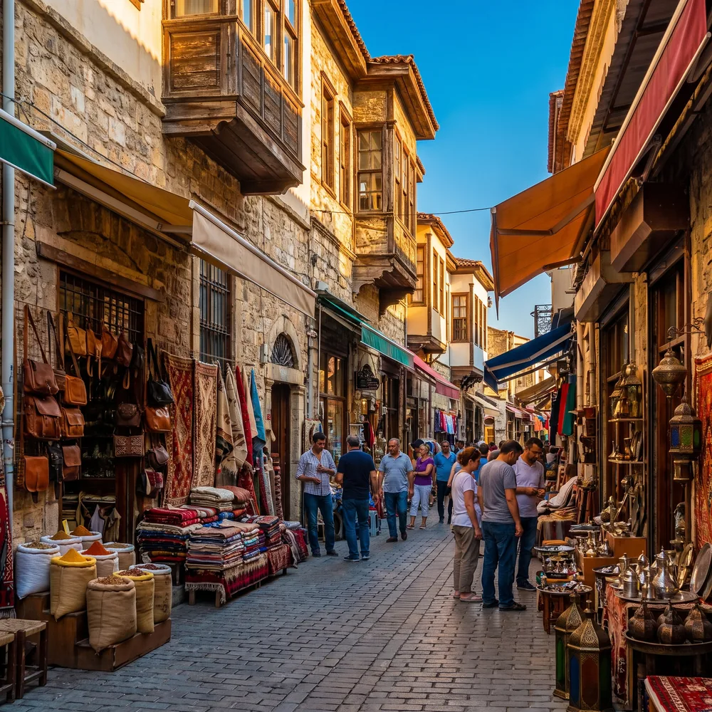 A street in the historic Kemeraltı market, Izmir