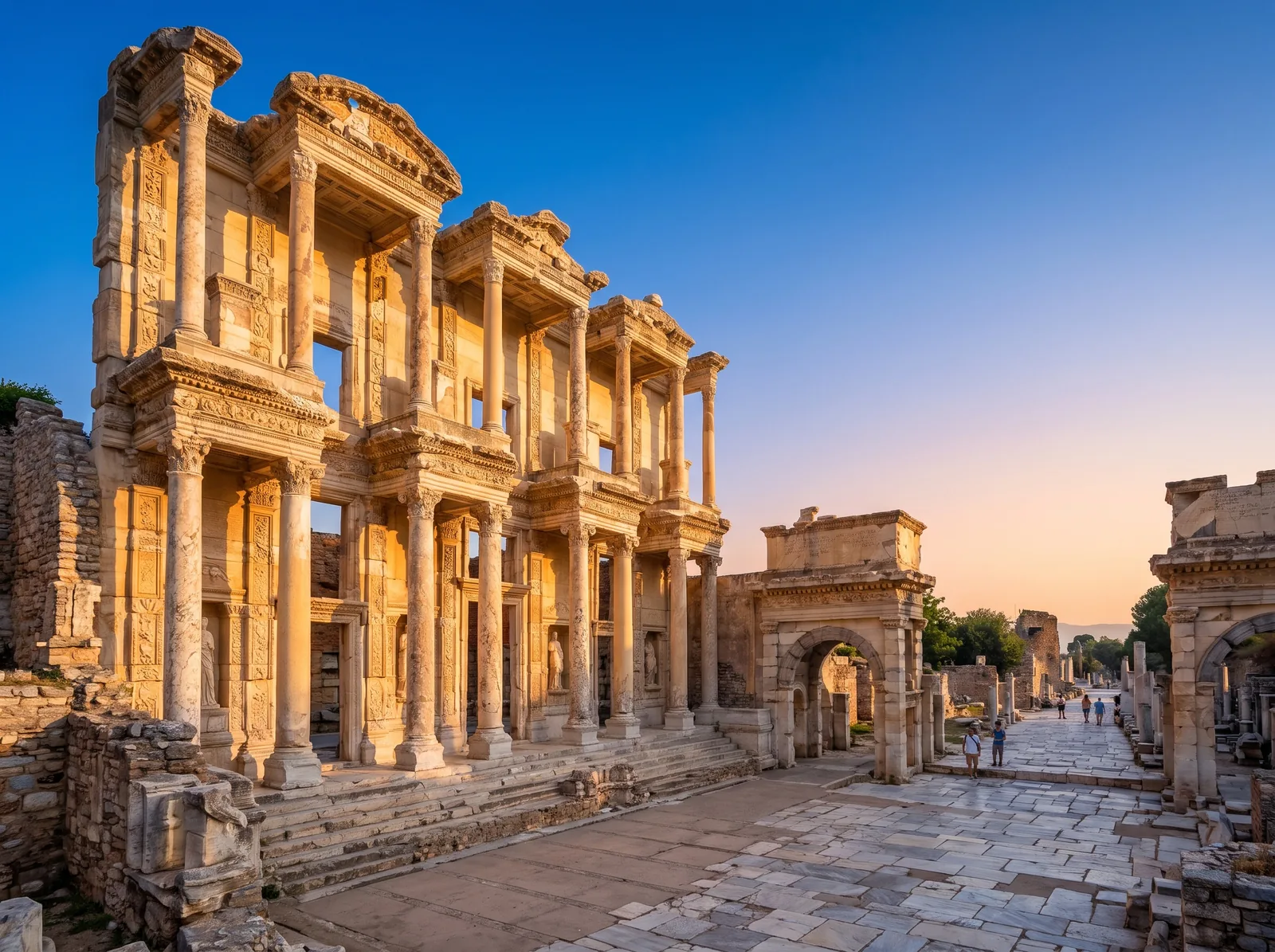 The Library of Celsus in Ephesus